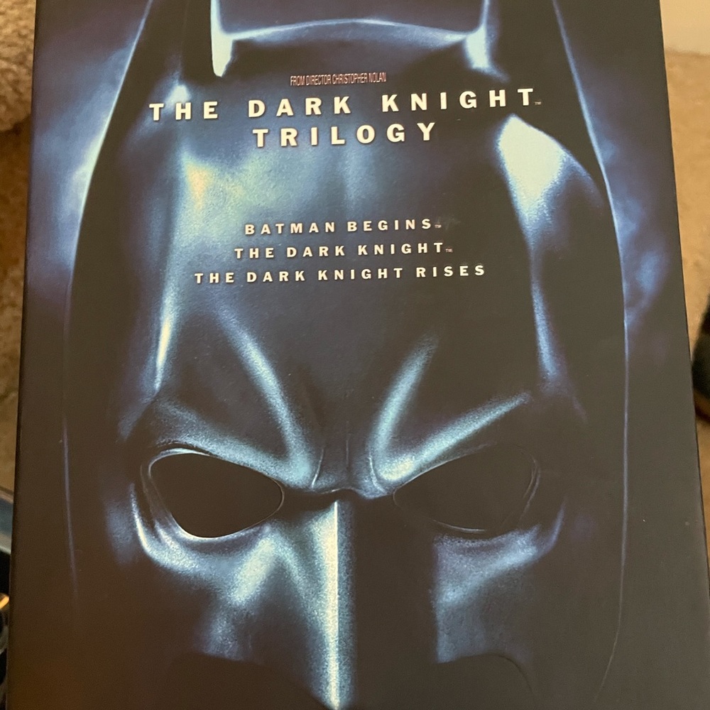 The Dark Night Trilogy on dvd